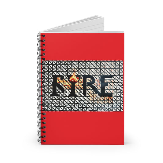 Fire! Notebook by Alial Galaxy