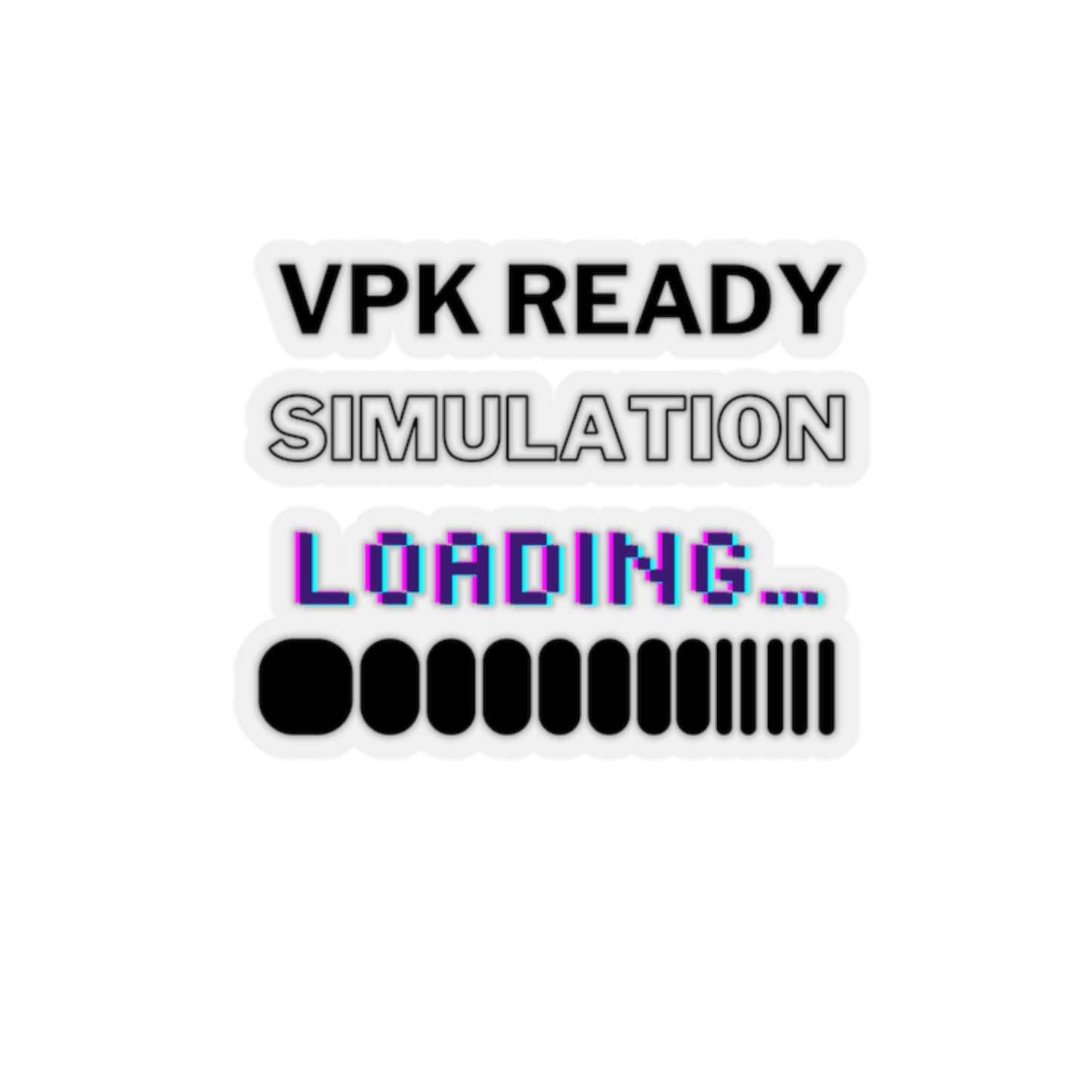 Simulation Loading Sticker (VPK)