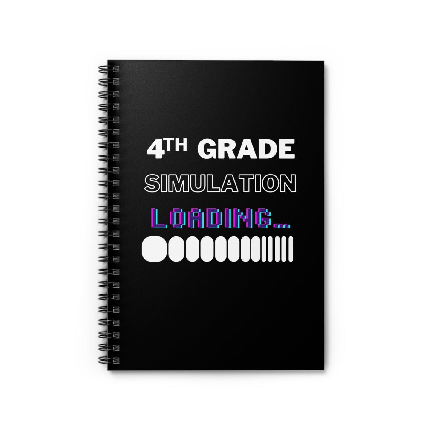 Simulation Loading (4th Grade) Notebook by Alial Galaxy!